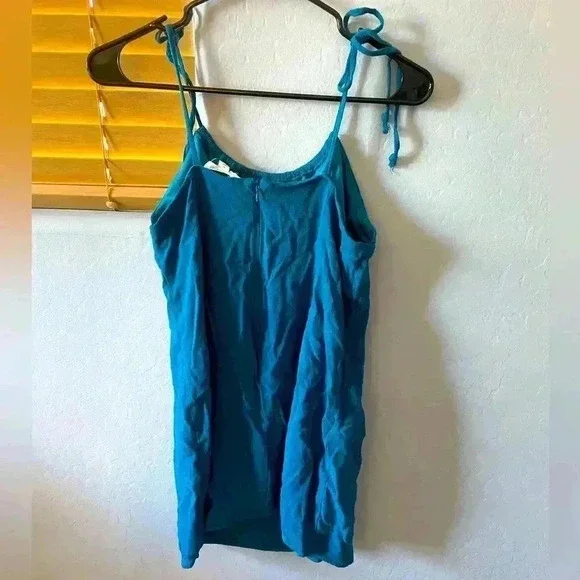 50. LA Hearts Blue size M tie-strap mini dress - Picture 2 of 5